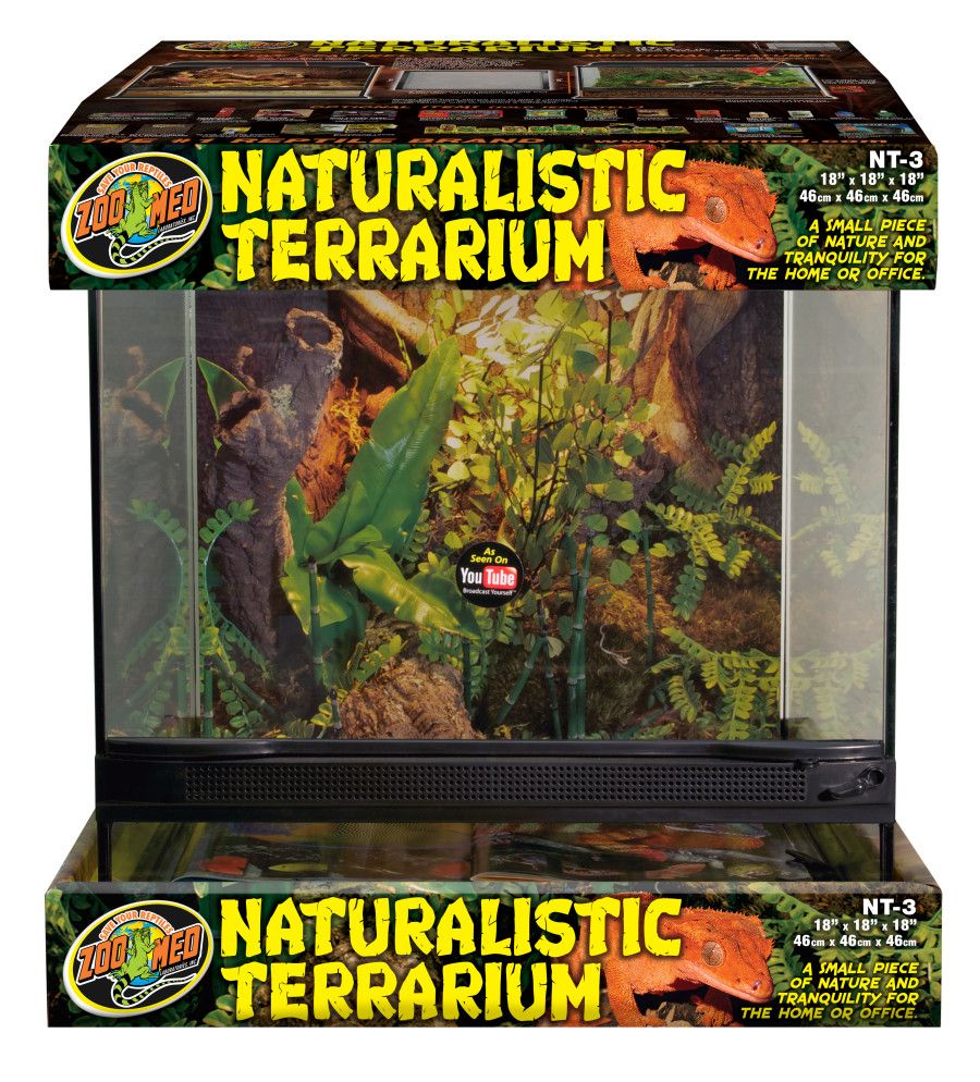 Zoo Med Natural Terrarium, Large 18x18x18"