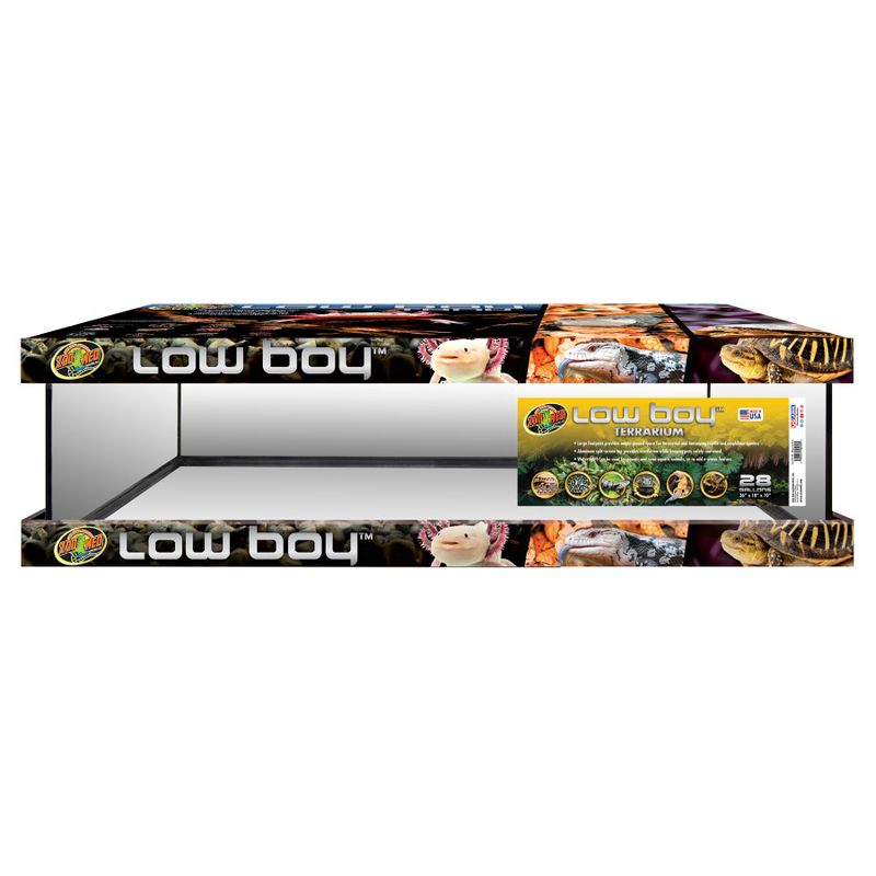 Zoo Med Terrarium Low Boy 28 Gallon