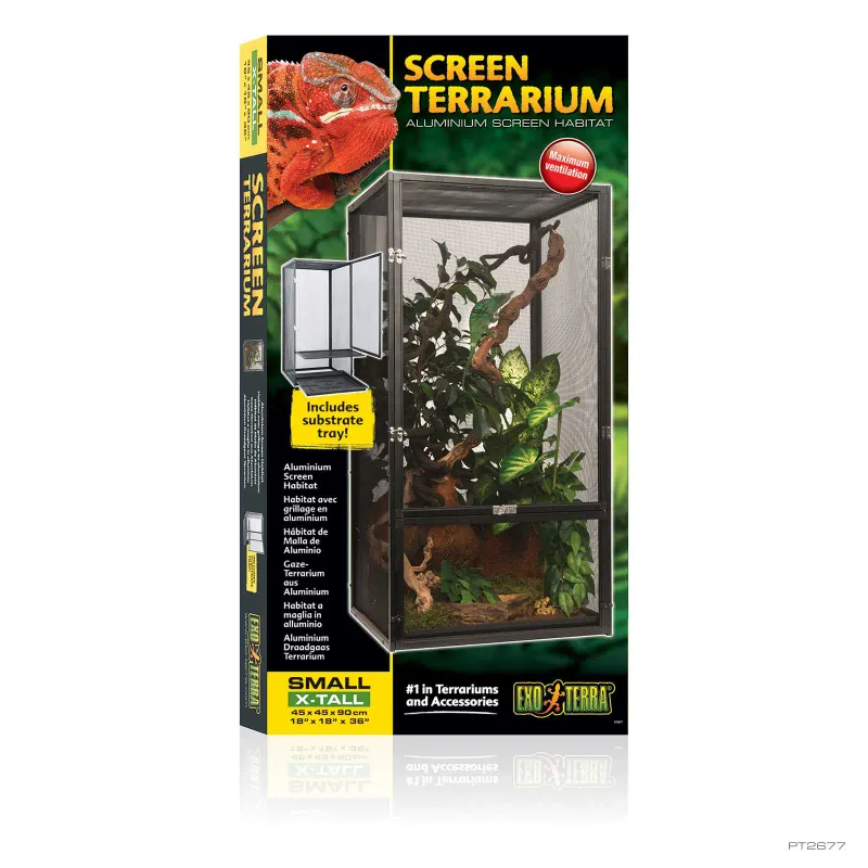 Exo Terra Screen Terrarium Small/X-Tall