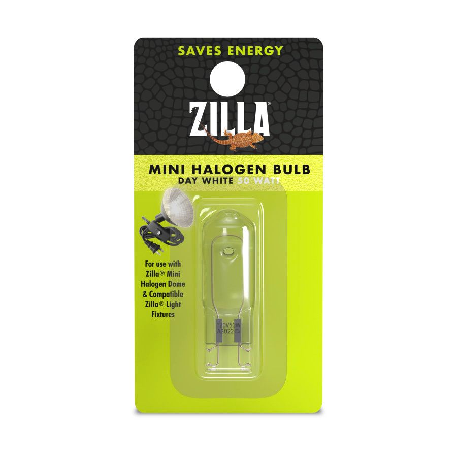Zilla Mini Halogen Bulb Day White 50W