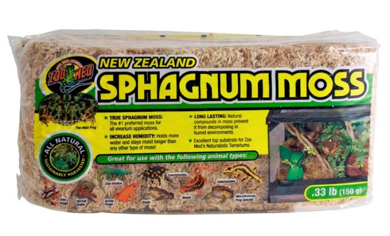 Zoo Med New Zealand Sphagnum Moss 0.3 lb