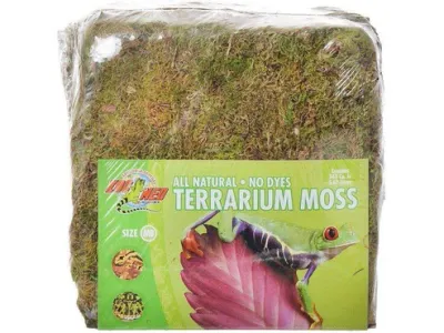 Zoo Med Terrarium Moss Substrate Green Mini Bale
