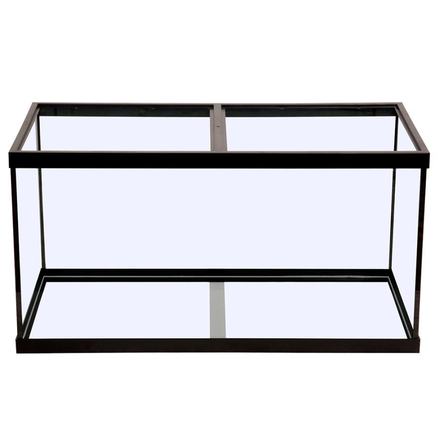 Marineland Standard Rectangular Aquarium Tank Clear, Black, 120 gal, 48X24X24 in