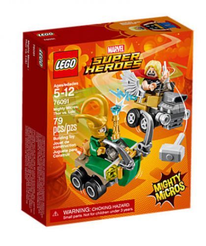 Lego 76091 Marvel Super Heroes Mighty Micros: Thor vs. Loki