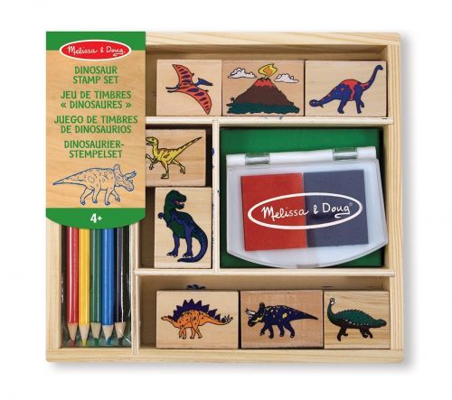 M&amp;D 1633 Dinosaur Stamp Set