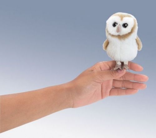 Folkmanis 2645 Barn Owl Finger Puppet