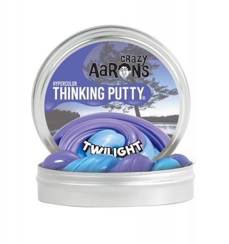 Crazy Aaron&#39;s Thinking Putty TW020 Twilight Hypercolor Thinking Putty