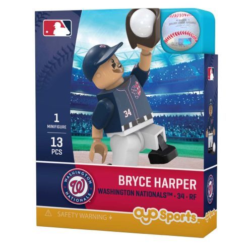 Oyo Sportstoys P-MLBWSN34-G5LE MLB Washington Nationals Gen5 Limited Edition Bryce Harper Minifigure