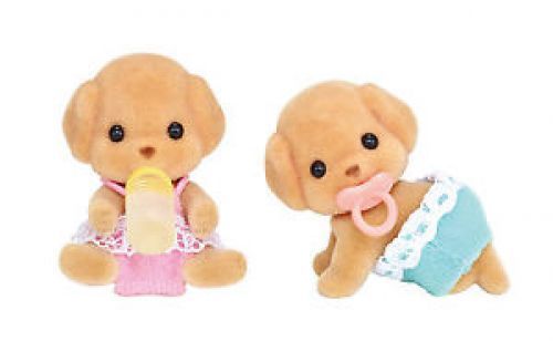 Calico Critters CC2144 Poodle Twins -NPC