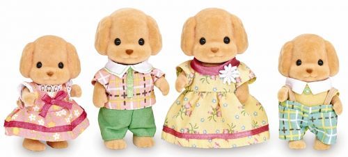 Calico Critters CC1735 Poodle Family (MOVE CC2305)