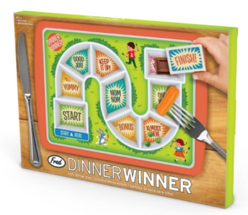Fred &amp; Friends 5132157 DINNER WINNER kid&#39;s dinner tray