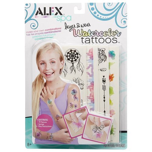 Alex 623040 Spa Layer and Wear Watercolor Tattoos