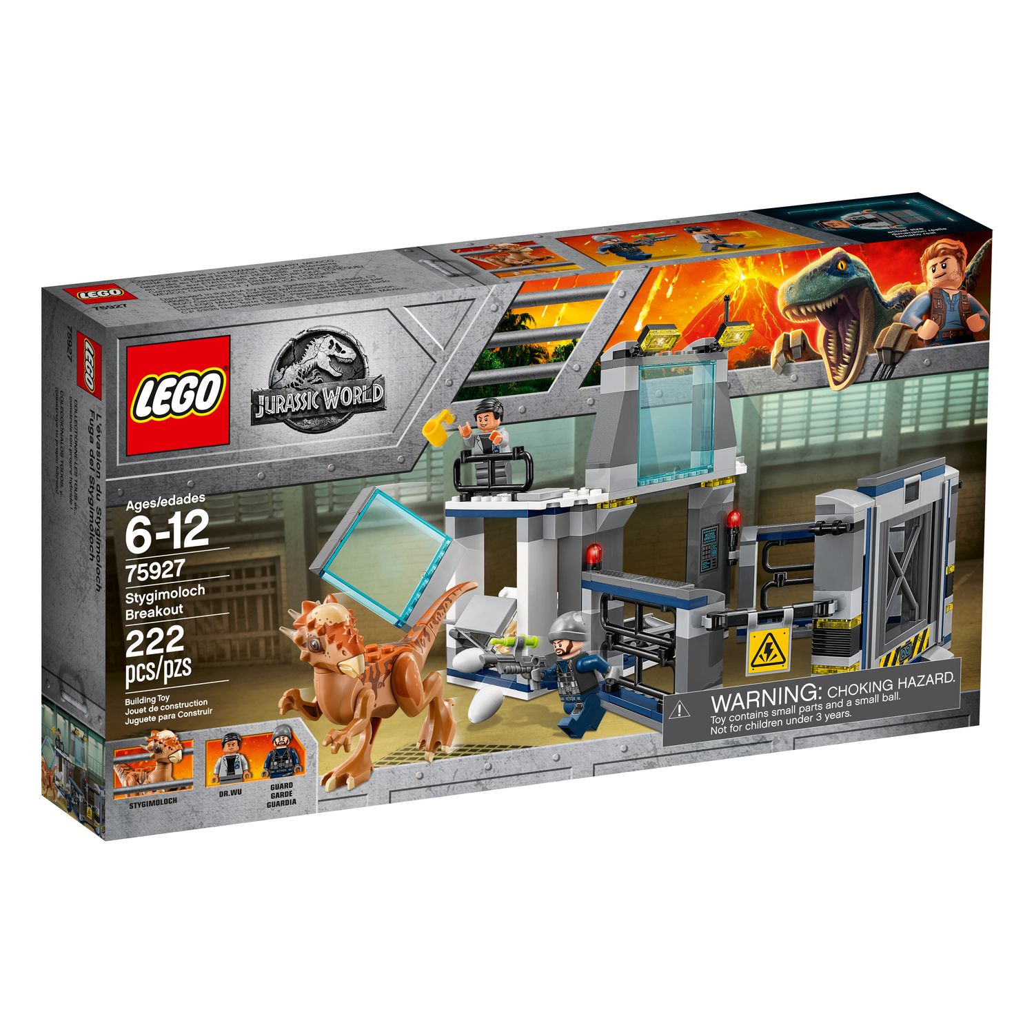 LEGO JURASSIC PARK STYGIMOLOCH BREAKOUT 75927