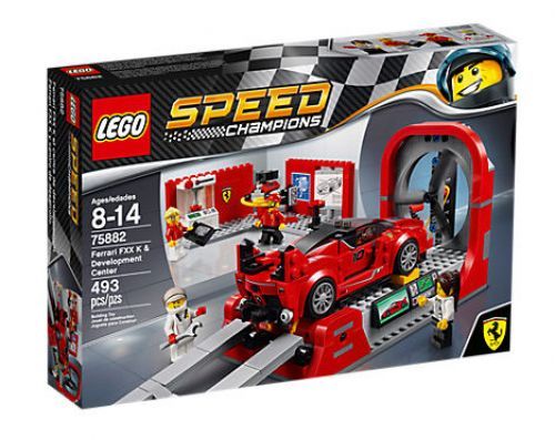 LEGO SPEED FERRARI FXX &amp; DEVELOPMENT CENTER 75882