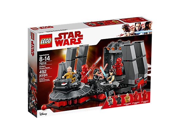LEGO 75216 Star Wars Snokes Throne Room
