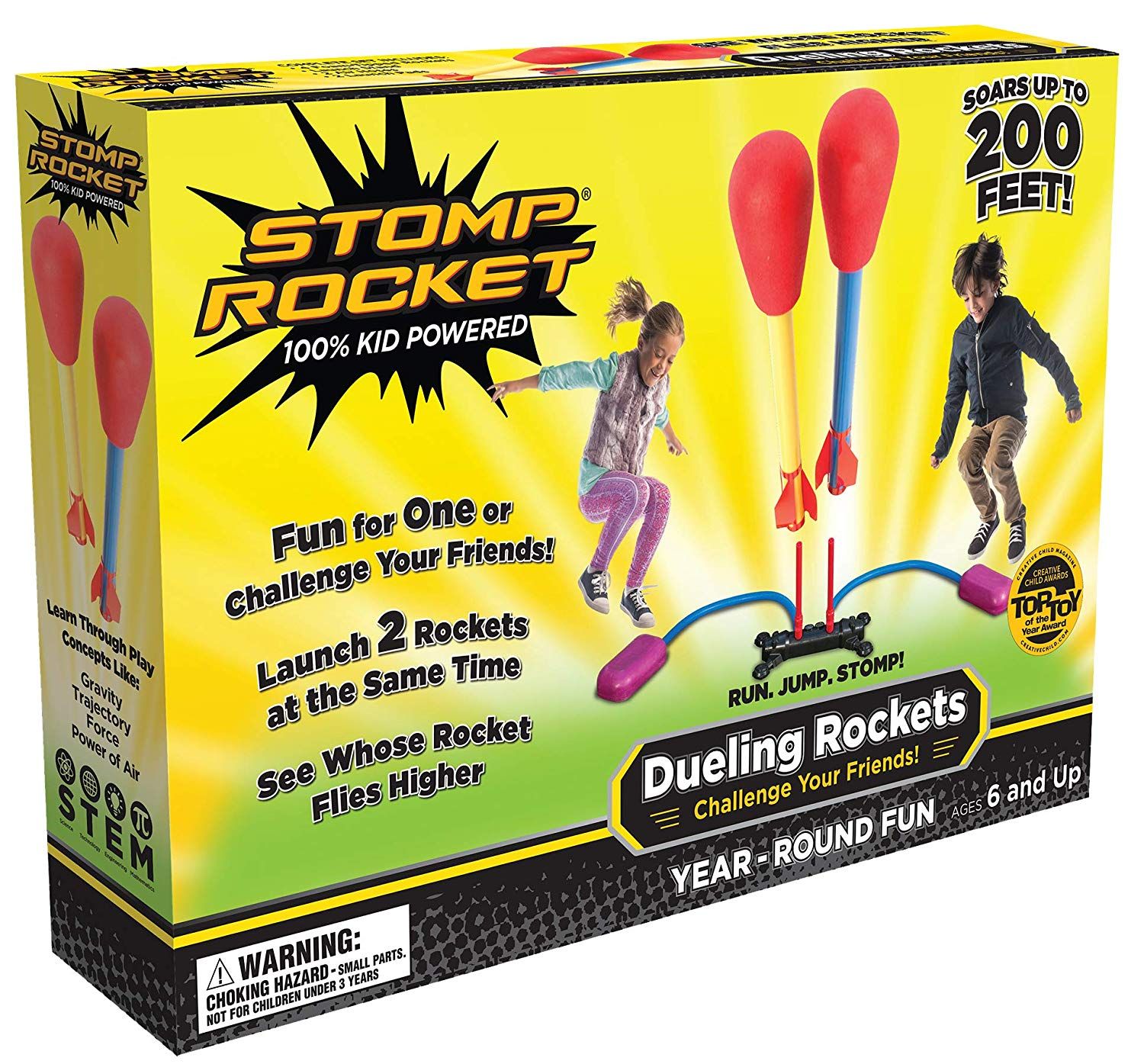 Stomp Rocket 20888 Dueling Rockets