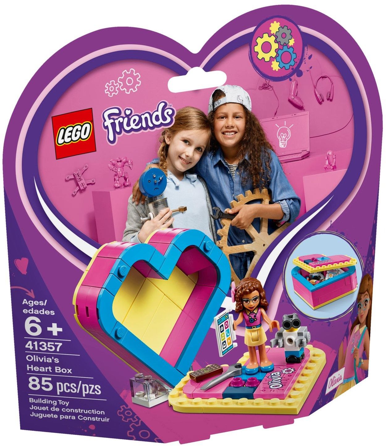 LEGO 41357 Olivia&#39;s Heart Box