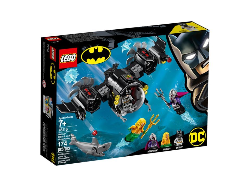 LEGO 76116 BatmanBatsub and the Underwater crash