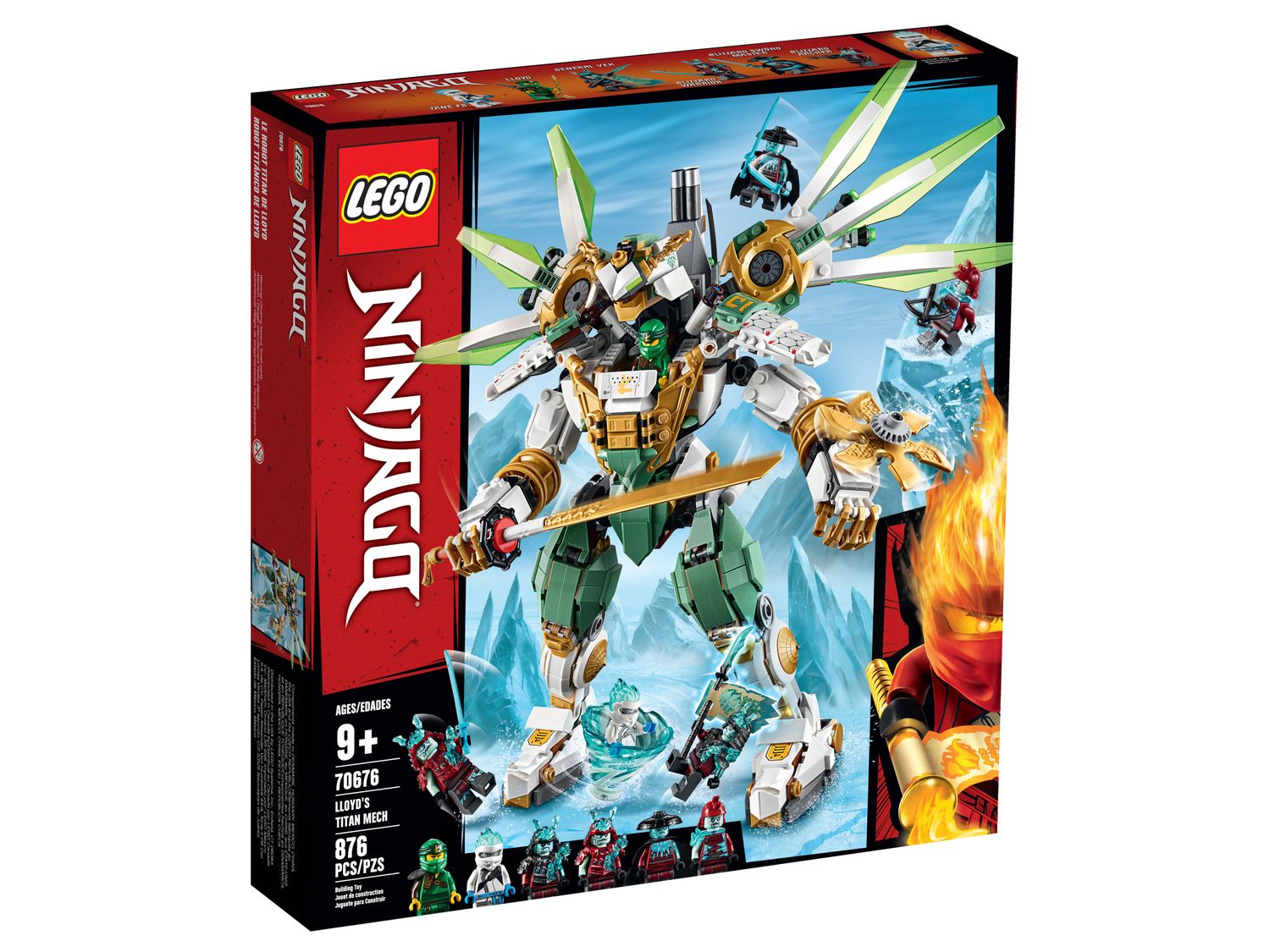 Lego 70676 Lloyd&#39;s Titan Mech