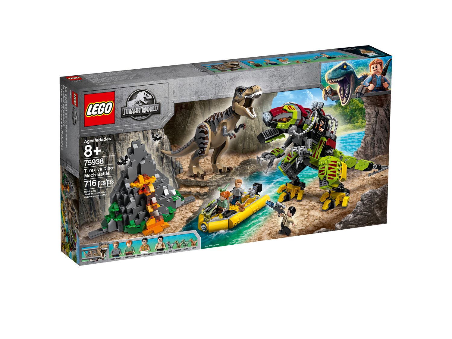 Lego 75938 T Rex vs Dino