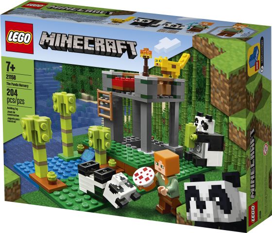 Lego Minecraft The Panda Nursery 21158