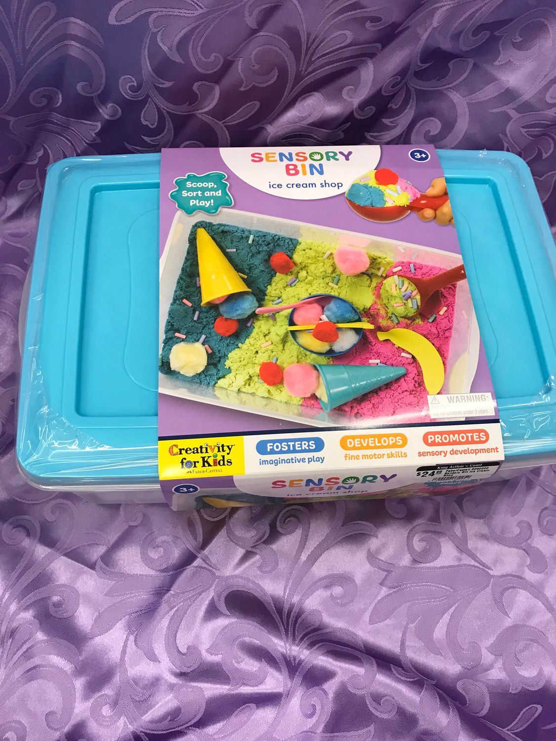 FaberCastell 6280000 Sensory Bin Ice Cream Shop