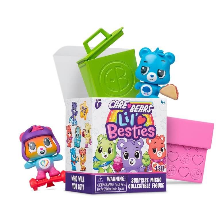 Schylling 22360 Care Bears Lil Besties Surprise Cubbies