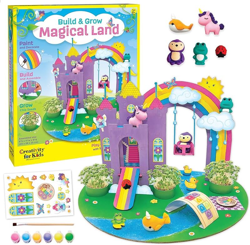 FaberCastell 6385000 Build &amp; Grow Magical Land