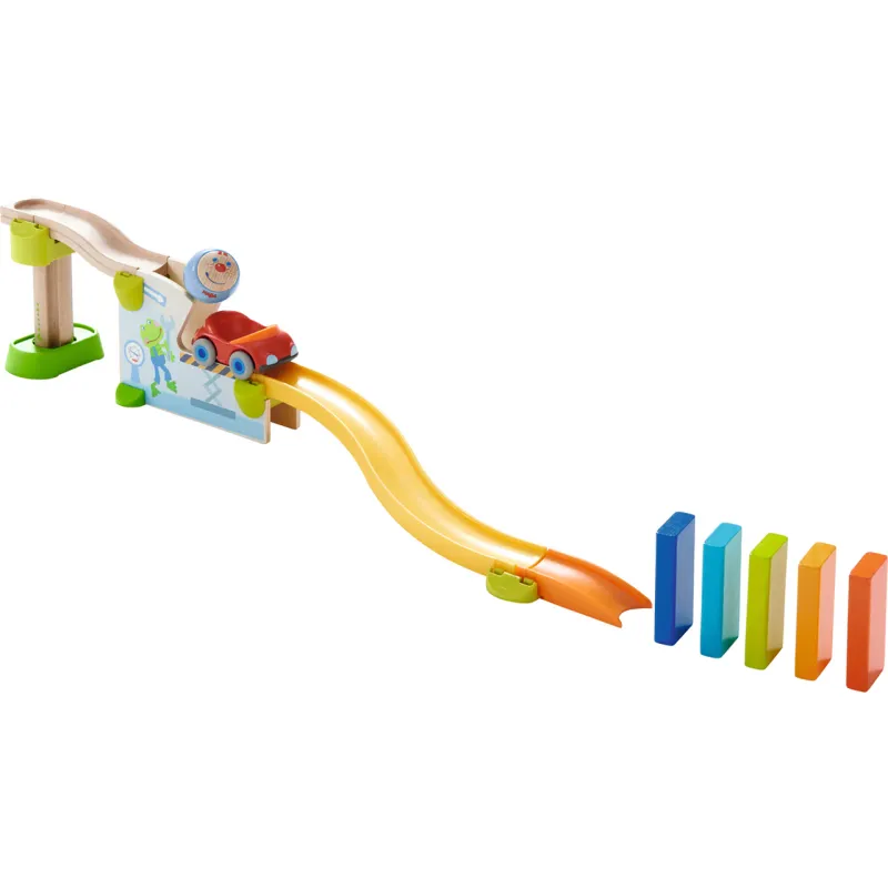 Haba 303088 KUBU Jump into Car Dominos