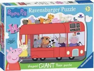 Ravensburger 5530 Peppa Pig London Bus 24 Pc Puzzle