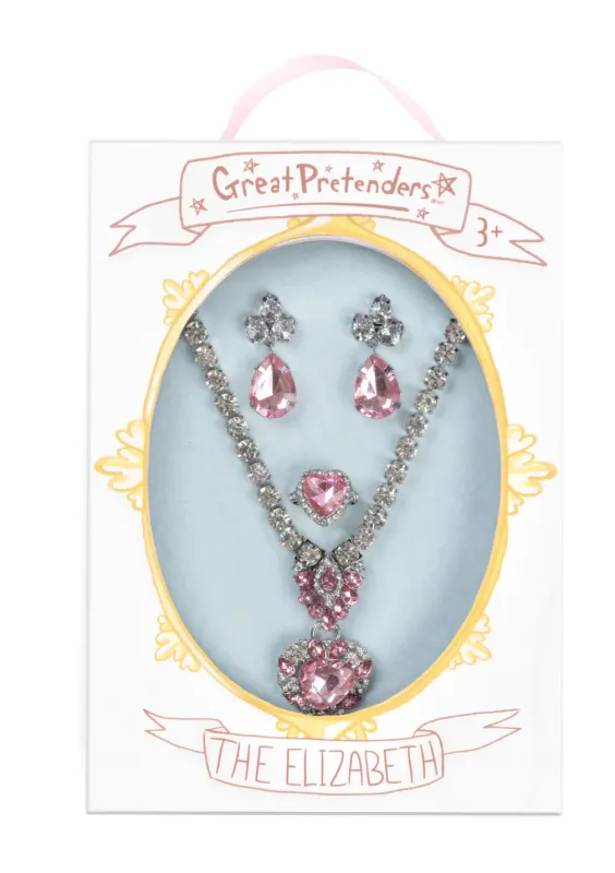 Great Pretenders 85010 The Marilyn, Pink/Silver, 4Pc Set