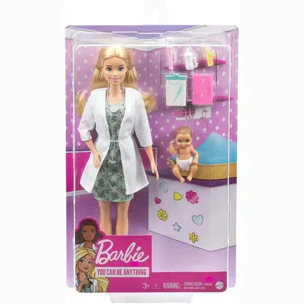 Mattel GVK03 Barbie Baby Doctor Doll