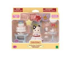 Calico Critters CC1975 Party Time Playset -NPC