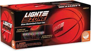 Mindware 14473692 Glow Basketball Court Set With Bonus Hoop Lights