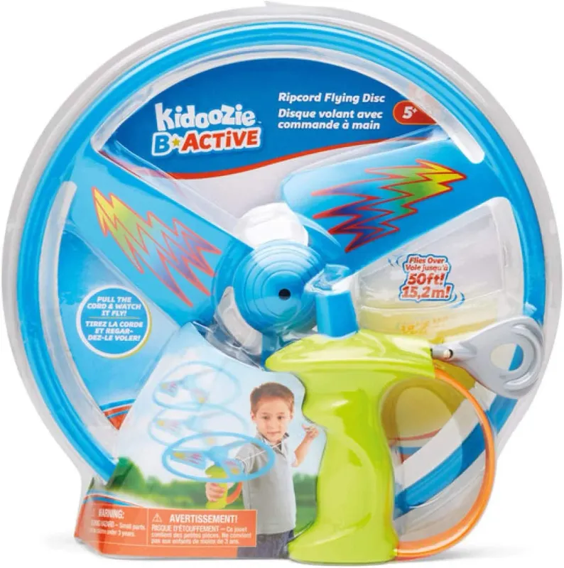 Kidoozie G02665 Ripcord Flying Disc