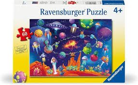Ravensburger 5733 Space Aliens 60 Pc Puzzle
