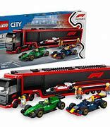LEGO 60445 F1 Truck With Rb20 &amp; Amr24 F1 Cars