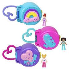 Toysmith 20453 Polly Pocket Pocket On The Go Fun Asst