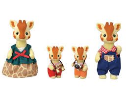 Calico Critters CC1977 Highbranch Giraffe Family (MOVE CC2297) 10/1 Eta