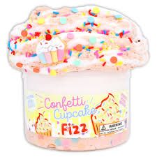 Dope Slimes CC04248 Confetti Cupcake Fizz