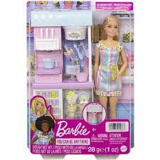 Mattel HCN46 Barbie Ice Cream Shop Doll Playset