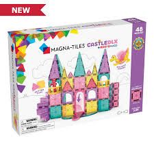 Magnatiles 242048CA Castle Dlx 48-Piece Set