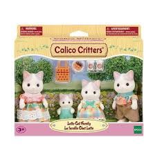 Calico Critters CC2161 Latte Cat Family - New 2024