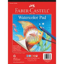 FaberCastell FC14526 Watercolor Pad 9&quot; x 12&quot;