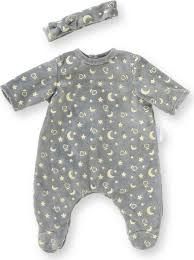 Corolle 111020 12&quot; Pajamas &amp; Headband - Glow In The Dark