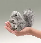 Folkmanis 2648 Mini Gray Squirrel