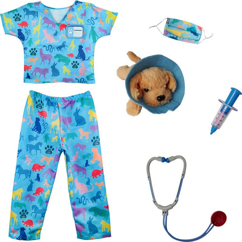 Great Pretenders 81685 Veterinarian Set Includes 7 Accessories, Size 5-6