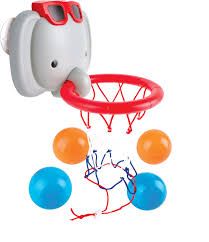 Hape E0221 Bath Time Basketball Elephant Pal