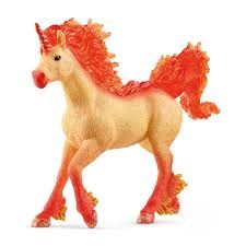 Schleich 70756 Elementa Fire Unicorn Stallion