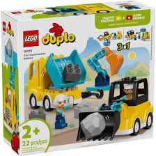 LEGO 10475 Duplo 3 In 1 Construction Vehicles -JAN